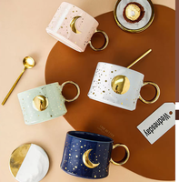 Personnalisé lave-vaisselle à la main porcelaine blanc nouveau produit 2024 tasse logo pot sourire nez tasse en céramique