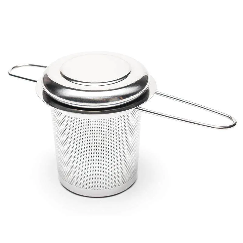 Stainless Steel Tea Infuser with Large Capacity, Tea Steeper, Extra Fine Tea Diffuser for Loose Tea