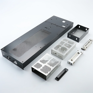 Boîtier électronique perforé sur mesure en tôle de précision TZR OEM pour alimentation de serveur - Product Image 1