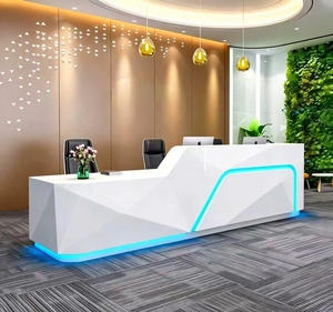 Company Front <b>Desk</b> Reception <b>Desk</b> Welcome <b>Desk</b> High end Simple Modern Store Beauty Salon <b>Small</b> Counter - Product Image 4