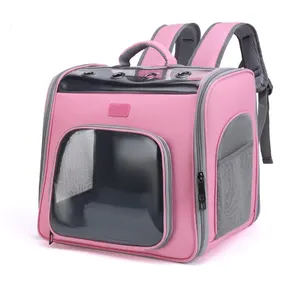 Hot Sale High Quality Durable Transport Dog Travel Cat Carrier Large Capacity Carrier Bag For Pets