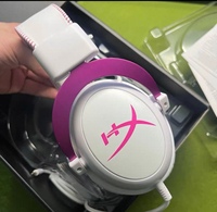 Headset Gaming HyperX Cloud II 7.1 Surround Sound Active Noise Cancellation (ANC) Dukungan AAC Desain Over-Ear Baterai 3 Jam