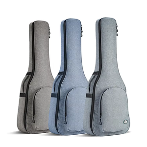 Funda para Guitarra Acústica A6 al por Mayor, Funda de Lona para Instrumento de 41 Pulgadas, Espuma de 25 mm, Doble Correa, Órgano Electrónico - Product Image 2