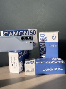 สมาร์ทโฟน 5G รุ่น Camon 50 Pro 5G รองรับซิมคู่ หน้าจอ HD 120Hz กล้อง 108MP ระบบปฏิบัติการ Android 15 - Product Image 5
