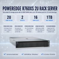 Server Rak R760xs R760 R760xa R760xd2 R750xs 2U SMB HDD RAID DNS Mail Penyimpanan Jaringan Hot Swap Ethernet