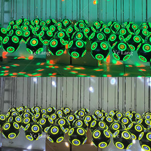 Новый ночной клуб, освещение, шарик с кинетической энергией, DMX, светодиодный подъемник, футбольное освещение RGBW, освещение для диско-клуба - Product Image 4