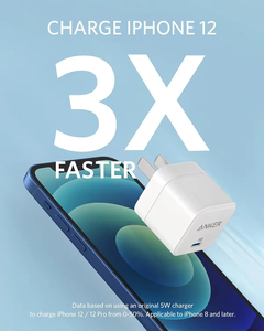<span class=keywords><strong>Chargeur</strong></span> USB C <span class=keywords><strong>Anker</strong></span> <span class=keywords><strong>20W</strong></span>, <span class=keywords><strong>chargeur</strong></span> rapide avec prise pliable, PowerPort III <span class=keywords><strong>20W</strong></span>, <span class=keywords><strong>chargeur</strong></span> cube pour iPhone et Galaxy - Product Image 5