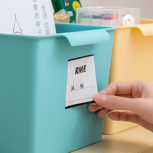 <b>Storage</b> <b>Baskets</b> Plastic Rectangle Stackable Organizers For Desk Bathroom Kitchen <b>Storage</b> Box - Product Image 2