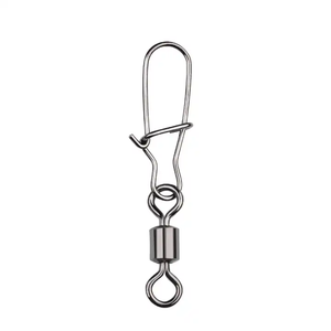 ตัวหมุนตกปลาแบบมีสแนปอย่างดี ตัวเชื่อมสแตนเลส ตะขอเกี่ยวตกปลาทะเล - Product Image 1