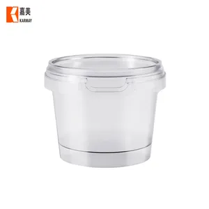 Guangdong supplier Tailor made Custom Thin Wall Plastic Material Yogurt cups