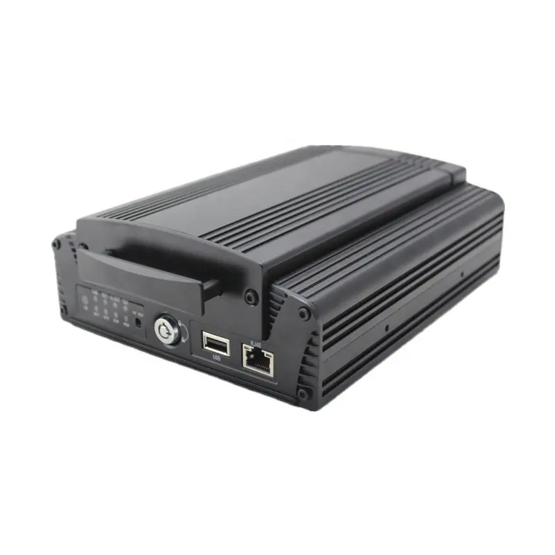 Recda Sistem Kamera DVR Ponsel, 8 Saluran 1080P HDD dengan GPS 4G WiFi Sistem CCTV Opsional untuk Truk Mobil Bus DVR