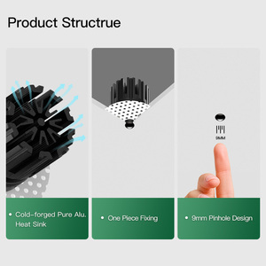 Đèn <span class=keywords><strong>LED</strong></span> âm trần mini XRZLux 10W, kiểu không viền, lỗ nhỏ 9mm, COB, dùng cho nhà ở & khách sạn - Product Image 2