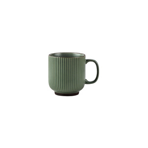 Taza de cerámica con rayas verticales mate para el hogar, vaso Simple de gran capacidad para beber, taza de <span class=keywords><strong>desayuno</strong></span> de avena, disponible - Product Image 6