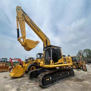 Excavadora de cadenas hidráulica Komatsu PC220 de segunda mano, modelo 2023, 22 toneladas, motor y bomba originales, excelente calidad, usada, pesada - Product Image 4