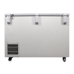 2024新しいガラスドアDW-55W270G水平超低シーフードチェスト冷凍庫スーパーマーケットチェストディープフリーザー収納魚用 - Product Image 4