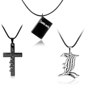 Mode Death Note <span class=keywords><strong>Pendentif</strong></span> <span class=keywords><strong>L</strong></span> Forme Collier Bijoux - Product Image 1
