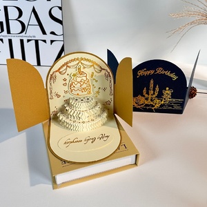 Ailes d'ange 3D avec lumière LED, <span class=keywords><strong>musique</strong></span> et carte de vœux pour anniversaire ou fête, divers articles de fête et cadeaux de mariage. - Product Image 3