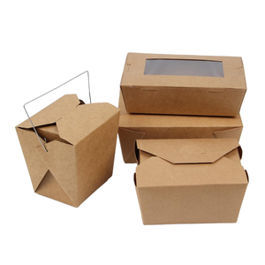 Cajas de Papel Kraft Personalizables para Empaque de Alimentos al por Mayor - Product Image 1