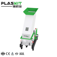 Granulateur portable compact 150 tr/min à prix d'usine Plaskit à vitesse moyenne avec capteur Omron pour le broyage uniforme et stationnaire des feuilles de rebut