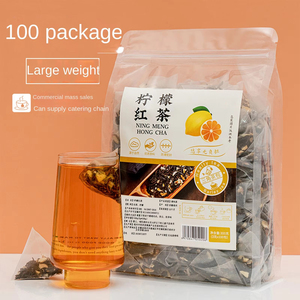 ถุงชาสามเหลี่ยมสีดำมะนาวแพ็ค<span class=keywords><strong>100</strong></span>ชาชาเพื่อสุขภาพชั้นยอด3G - Product Image 2