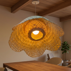 Lámpara colgante con diseño de flor Gola, lámpara de araña con forma de flor para interiores, lámpara colgante con flor - Product Image 2