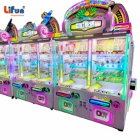 Distributeur automatique de prix Ultimate Rainbow Adventure, jeu de billes à fort rendement, 2 joueurs, à monnayeur, panneau LED, en métal