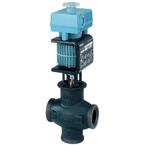 Siemens Solenoid Control Valve 230 <b>V</b> AC Water 0-10 <b>Bar</b> Logarithmic Flow For Voltage Regulation - Product Image 2
