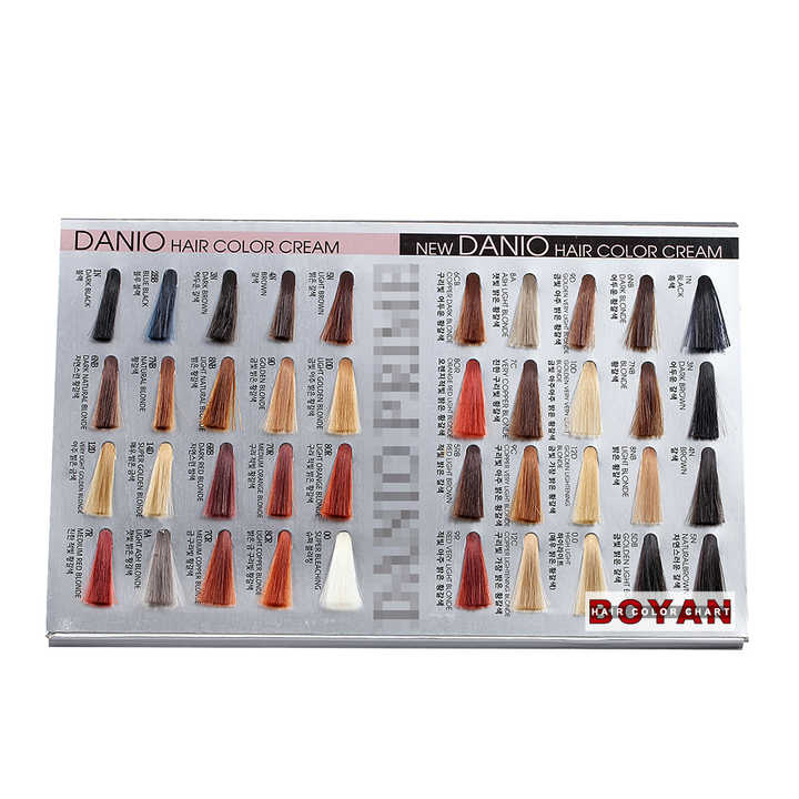 Hair Color Chart Swatch Guide For Salon Use Buy Hair Color Swatch