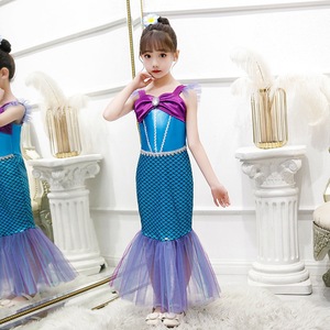 Set de Vestido Personalizado de La Sirenita para Niñas Disfraz de Princesa para Fiesta y Cosplay Infantil - Product Image 4