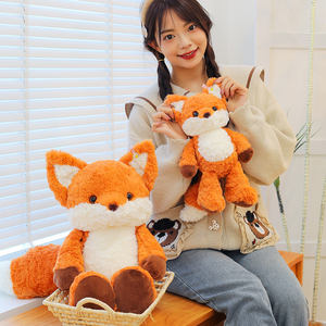 Jouet en peluche renard mignon <span class=keywords><strong>de</strong></span> la <span class=keywords><strong>vie</strong></span> quotidienne accompagne la poupée avec un cadeau <span class=keywords><strong>de</strong></span> confort sont disponibles dans une variété <span class=keywords><strong>de</strong></span> tailles - Product Image 6