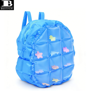 Mochila Inflable Premium Estilo Retro <span class=keywords><strong>de</strong></span> Vinilo, Años <span class=keywords><strong>90</strong></span>, para Mujeres y Chicas, Ideal para Fiestas, Festivales y Viajes - Product Image 6