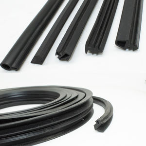 Weiße Schwarze Transparente Tür- und Fensterdichtungen Hohlkammer-Dichtungsstreifen aus Silikonkautschuk Schalldämmung Wasserdicht Staubdicht - Product Image 2