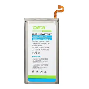 Batteria originale DEJI OEM EB-BA730ABE per sostituzione Samsung Galaxy A730 A8 + A8 Plus A7 2018