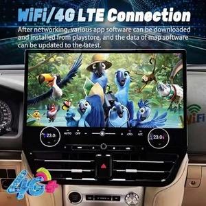 Autoradio 19,8 pouces pour Land Cruiser 2003-2010, Qualcomm Android GPS Navi DSP, système multimédia embarqué, autoradio stéréo RDS, CarPlay - Product Image 2