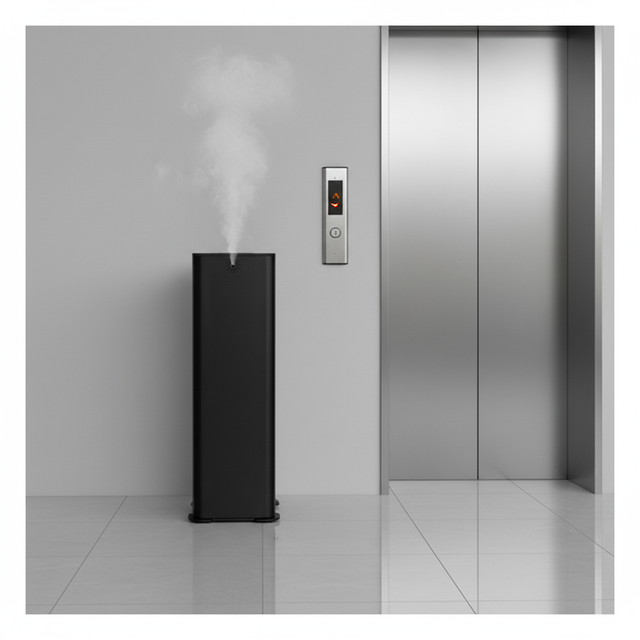 Commercial Luxury Hotel Lobby Large Area Smart Control Aroma Diffuser 1000ml Waterless Cold Air Metal Scent Diffuser Machine