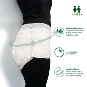 Tissu non tissé à haute absorption, anti-fuite 3D, pour la maternité et la grossesse, <span class=keywords><strong>couches</strong></span> jetables pour adultes, respirantes - Product Image 3