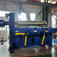 Machine à cintrer les tôles à trois rouleaux hydraulique CNC 80x3500mm |   Cintreuse robuste de qualité nucléaire