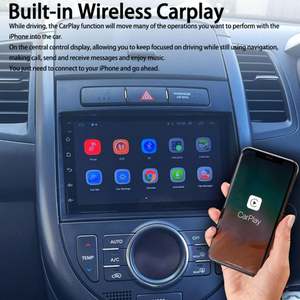 Autoradio Android 13 con 128 GB de ROM, Bluetooth, Estéreo, Reproductor Multimedia de Video para Kia Soul 2011 2012 2013, Navegación GPS - Product Image 2