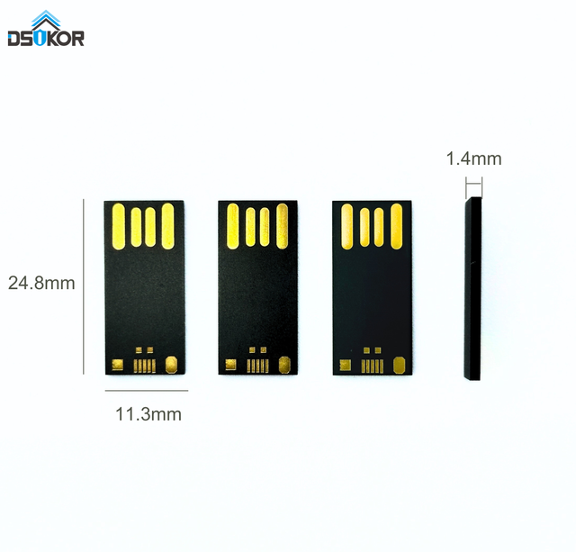 USB 3.0 2.0 Flash Chip 8GB to 128GB Memory Range Metal USB Flash Drive Pendrive with No Housing UDP Chips
