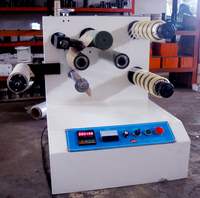 Mini Máquina Cortadora y Rebobinadora Automática para Cinta de Doble Cara BOPP, Kraft y de Enmascarar, Cortadora de Cinta de Rollo Pequeño de Sobremesa