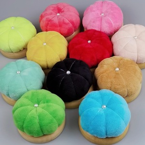 Cojines <span class=keywords><strong>para</strong></span> Agujas con Base de Madera, Bonito Porta Agujas <span class=keywords><strong>para</strong></span> <span class=keywords><strong>Coser</strong></span> - Product Image 1