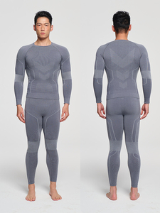 Vêtements Imprimés en Polyester/Coton à Séchage Rapide pour Hommes, Randonnée en Plein Air, <span class=keywords><strong>Alpinisme</strong></span>, <span class=keywords><strong>Sous</strong></span>-vêtements Thermiques Automne Hiver pour Femmes - Product Image 5