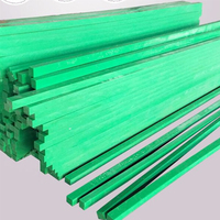 Bande de protection en plastique UHMWPE, haute résistance à l'usure, usage intensif, pour rails de guidage et convoyeurs, taille personnalisée, directement de l'usine