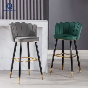 OEM jewelry store chair for customer italian design dining kitchen counter altezza sgabello da bar in acciaio inossidabile oro nero turchia