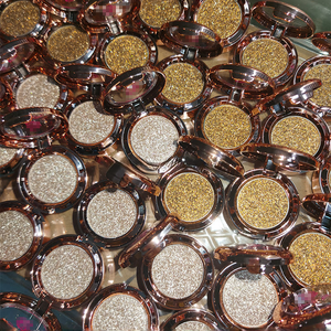 Palette Mini Ombretti Glitter Oro e Argento, Ombretto Singolo Brillante e Scintillante, Polvere Metallica per <span class=keywords><strong>Occhi</strong></span> - Product Image 4