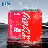 HD P2 P2.5 Lata de bebidas Anillo interior al aire libre Tire Botella de cerveza Lata Pantalla LED para publicidad Pantalla personalizable