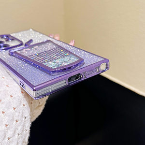 <span class=keywords><strong>Cover</strong></span> per tazze da tè con paillettes di frutta e paillettes dinamiche per <span class=keywords><strong>Samsung</strong></span> <span class=keywords><strong>Galaxy</strong></span> <span class=keywords><strong>S22</strong></span> S23 S24 <span class=keywords><strong>Ultra</strong></span> latte - Product Image 5