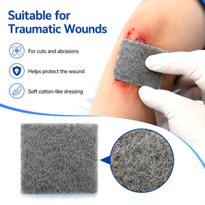 Pansements en gel CMC en argent médical Bluenjoy, soins des plaies, stérilisation, <span class=keywords><strong>pansement</strong></span> <span class=keywords><strong>Aquacel</strong></span> en fibre personnalisé pour plaies avancées - Product Image 4