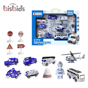 Plastic <strong>Car</strong> <strong>Model</strong> Toy <strong>Super</strong> Simulation Diecast Toy <strong>Cars</strong> Police Vehicle Toys for Children Boys - Product Image 3