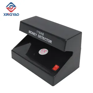 便宜的紫外线货币检测器便携式票据/支票/检查员易操作的货币检测机